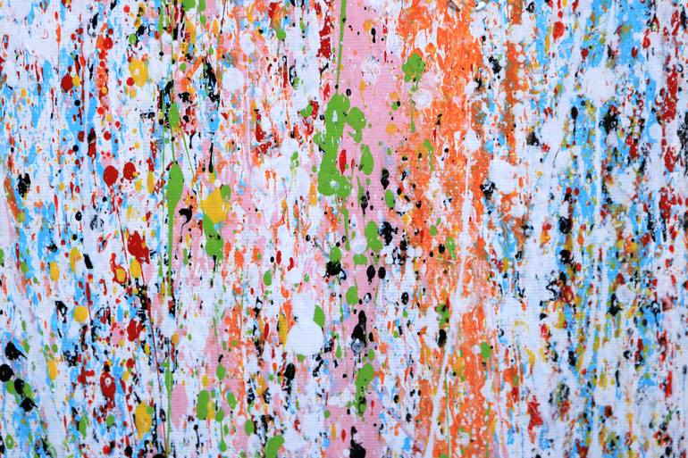 Original Abstract Expressionism Abstract Painting by Isabelle Pelletane