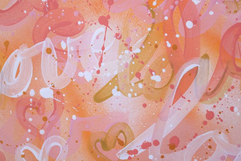 Original Street Art Love Painting by Isabelle Pelletane