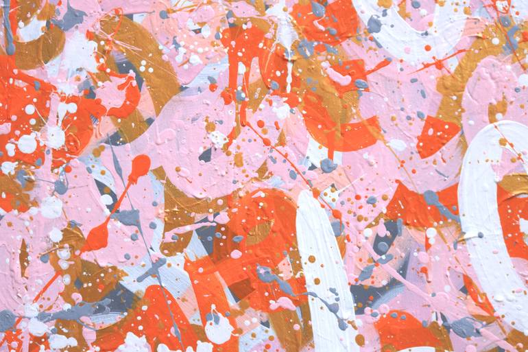 Original Abstract Expressionism Abstract Painting by Isabelle Pelletane