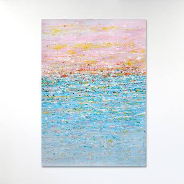 Original Abstract Expressionism Fantasy Painting by Isabelle Pelletane
