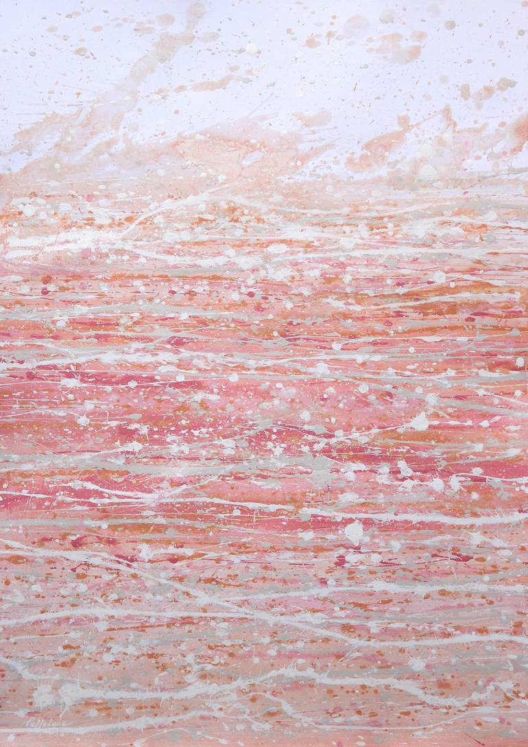 Original Abstract Expressionism Abstract Painting by Isabelle Pelletane