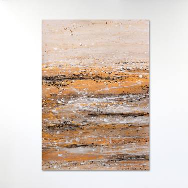 Original Abstract Expressionism Abstract Painting by Isabelle Pelletane