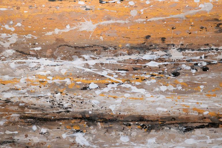 Original Abstract Expressionism Abstract Painting by Isabelle Pelletane