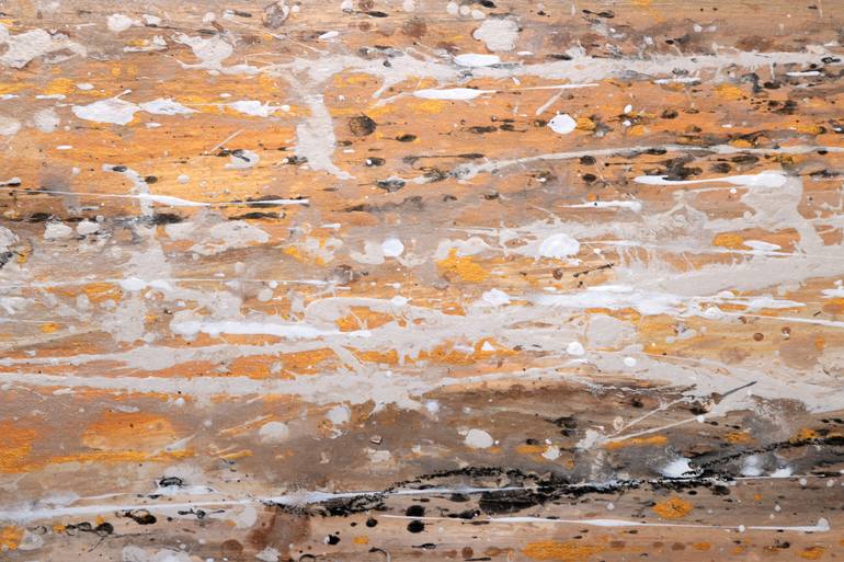 Original Abstract Expressionism Abstract Painting by Isabelle Pelletane