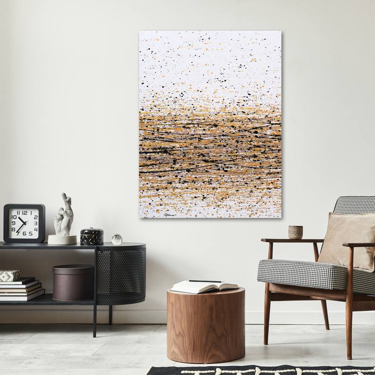 Original Abstract Expressionism Abstract Painting by Isabelle Pelletane