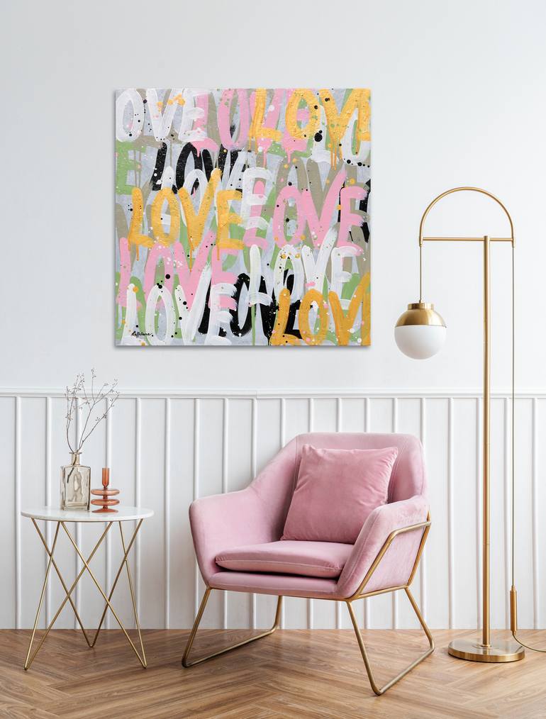 Original Abstract Expressionism Abstract Painting by Isabelle Pelletane
