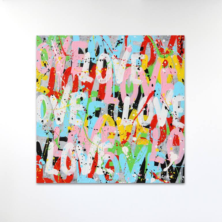 Original Abstract Expressionism Abstract Painting by Isabelle Pelletane