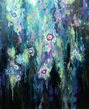 Print of Abstract Fantasy Paintings by Isabelle Pelletane