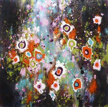 Original Abstract Nature Paintings by Isabelle Pelletane