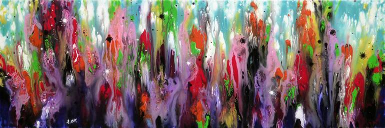 Original Abstract Painting by Isabelle Pelletane