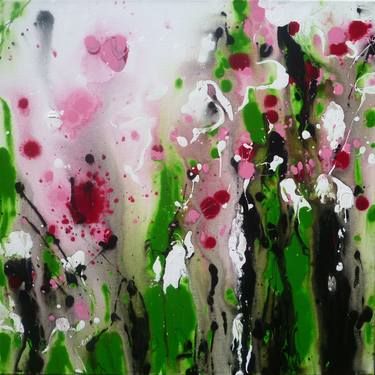 Original Abstract Expressionism Abstract Paintings by Isabelle Pelletane