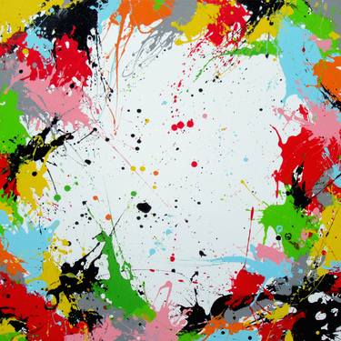 Original Abstract Expressionism Abstract Paintings by Isabelle Pelletane