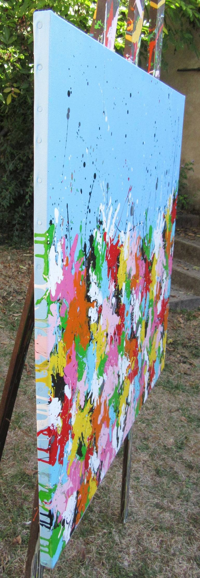 Original Abstract Painting by Isabelle Pelletane