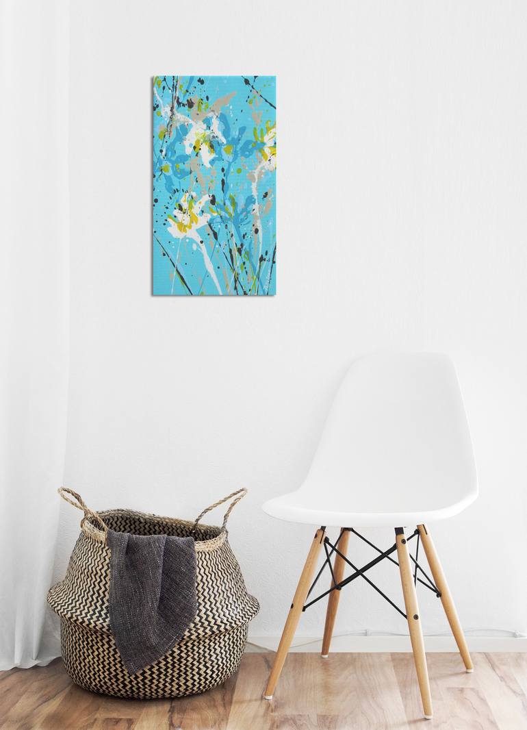 Original Floral Painting by Isabelle Pelletane