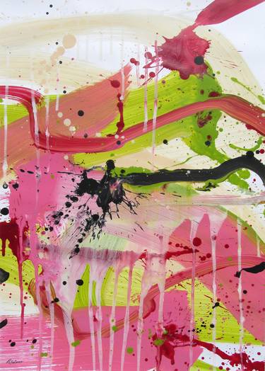 Original Abstract Paintings by Isabelle Pelletane