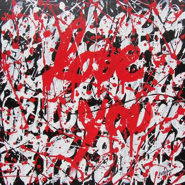 Print of Abstract Graffiti Paintings by Isabelle Pelletane