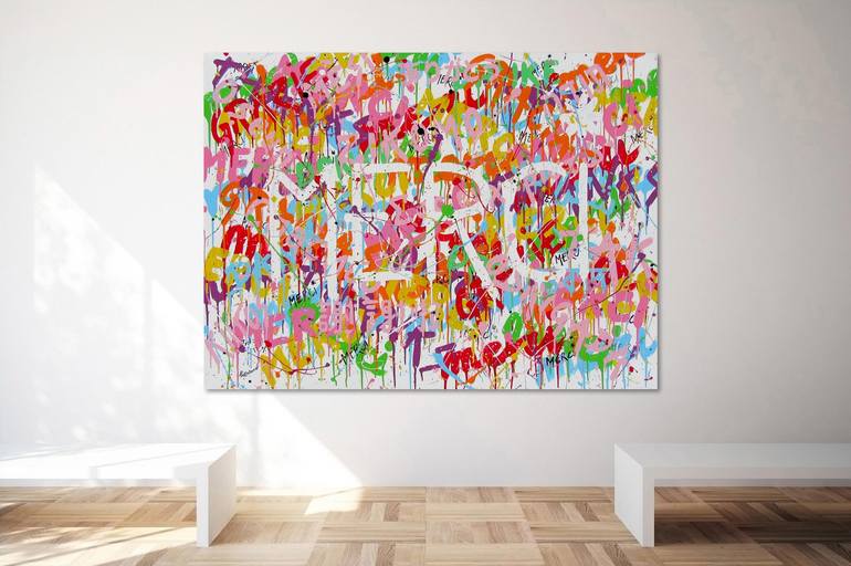 Original Abstract Expressionism Abstract Paintings by Isabelle Pelletane