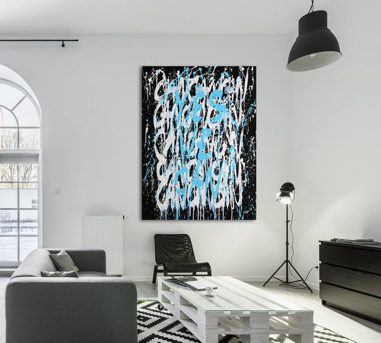 Original Abstract Expressionism Abstract Painting by Isabelle Pelletane