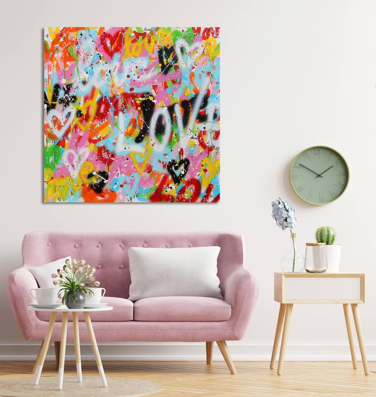 Original Abstract Painting by Isabelle Pelletane