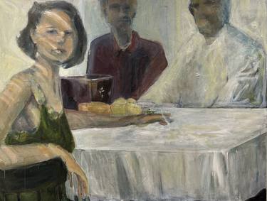 Original Figurative People Painting by Rachel Francis