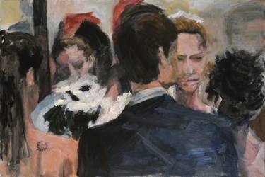 Original Impressionism People Paintings by Rachel Francis