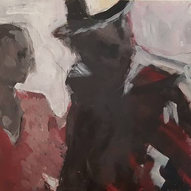 Original Expressionism People Paintings by Rachel Francis