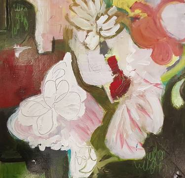 Original Expressionism Floral Paintings by Rachel Francis