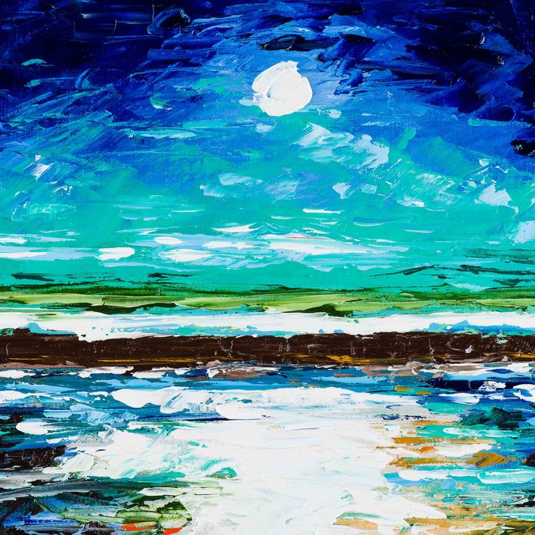Original Seascape Painting by Dell Camargo
