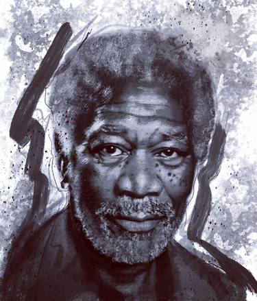 Morgan Freeman - Limited Edition of 10 thumb