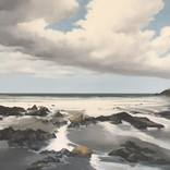 Low tide rivulets by Dawn Reader