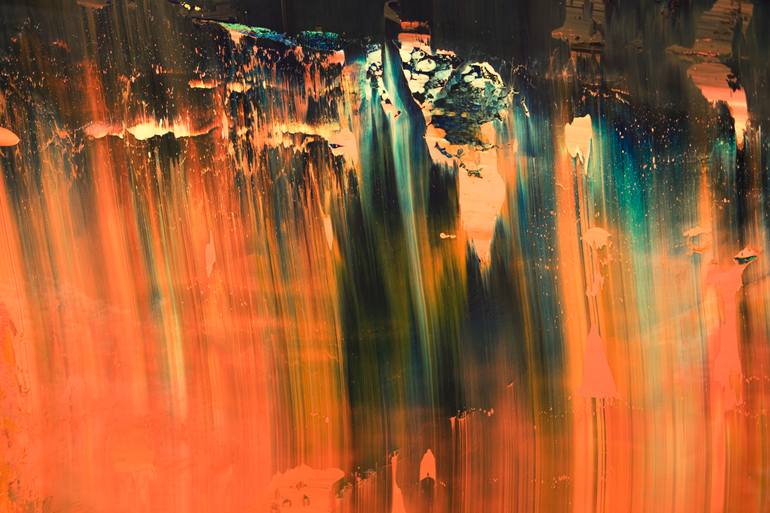 Original Abstract Expressionism Abstract Painting by Diaz-Diaz Damien