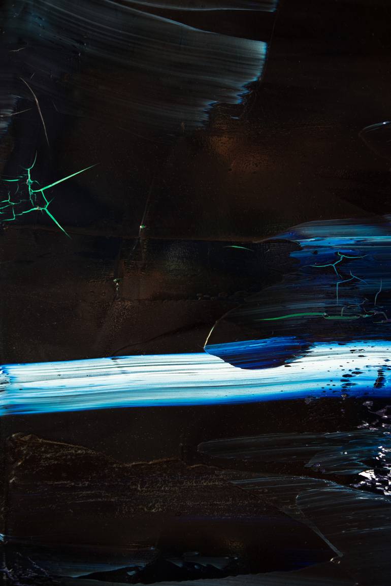 Original Abstract Expressionism Abstract Painting by Diaz-Diaz Damien