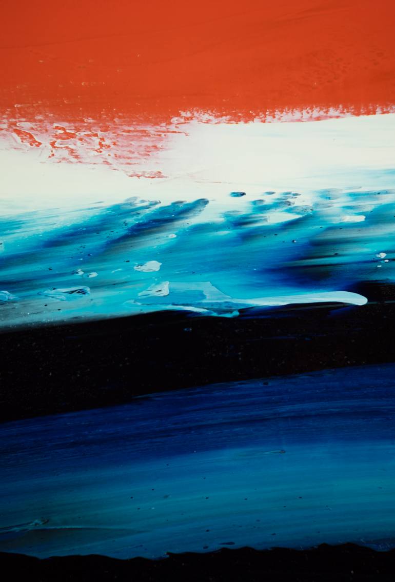 Original Abstract Expressionism Abstract Painting by Diaz-Diaz Damien