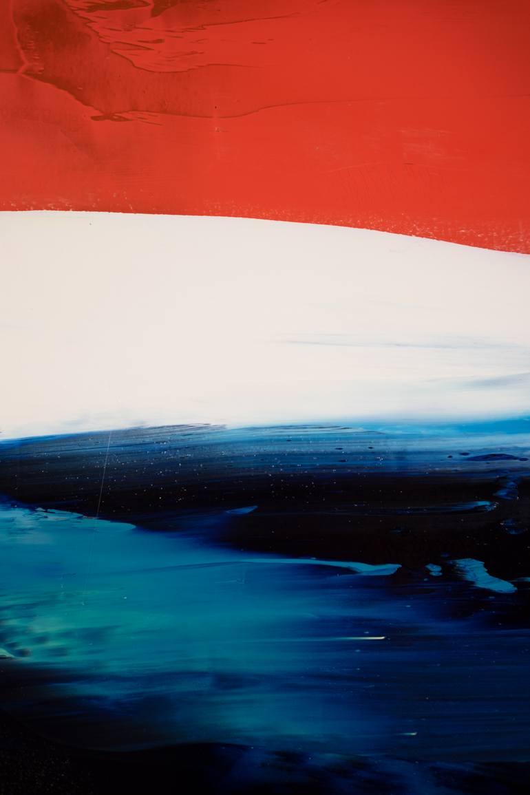 Original Abstract Expressionism Abstract Painting by Diaz-Diaz Damien