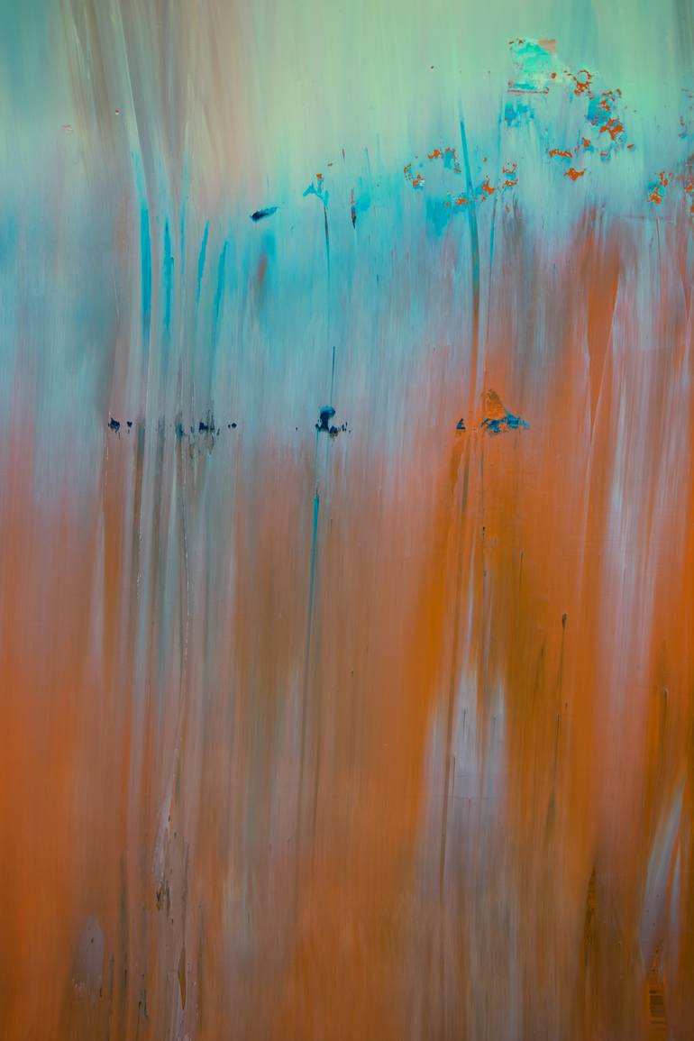 Original Abstract Expressionism Abstract Painting by Diaz-Diaz Damien