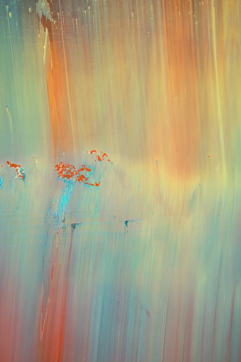 Original Abstract Expressionism Abstract Painting by Diaz-Diaz Damien