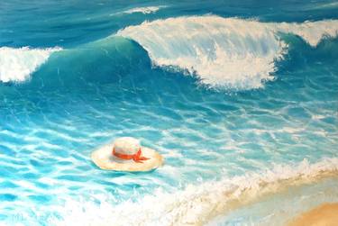 Original Beach Painting by Scott McLachlan