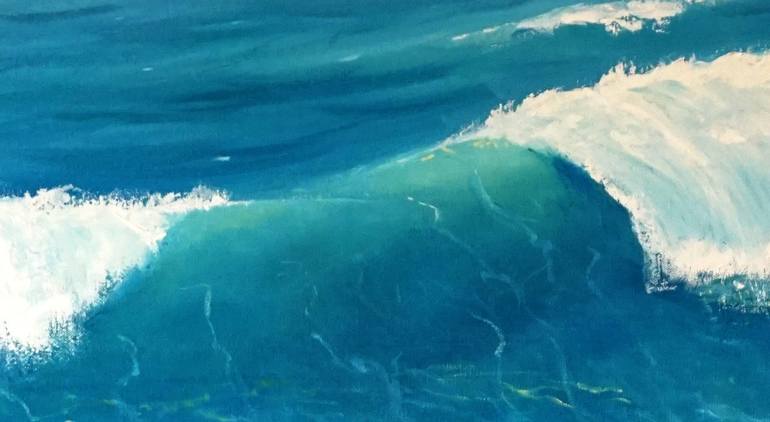 Original Beach Painting by Scott McLachlan