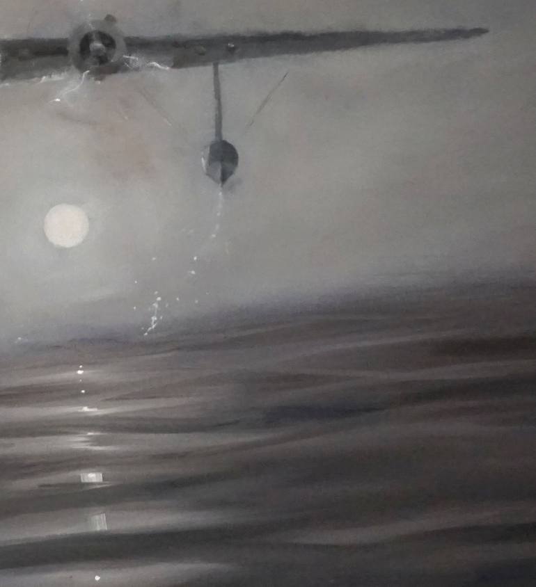 Original Airplane Painting by Scott McLachlan