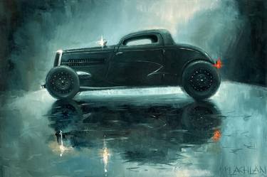 Original Impressionism Car Painting by Scott McLachlan