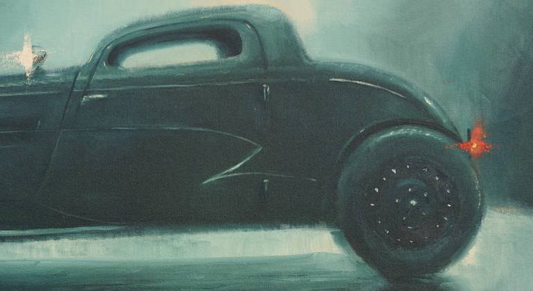 Original Impressionism Car Painting by Scott Mclachlan