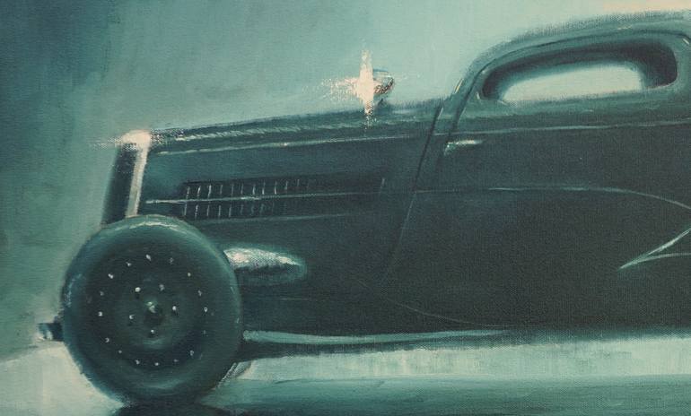 Original Impressionism Car Painting by Scott Mclachlan