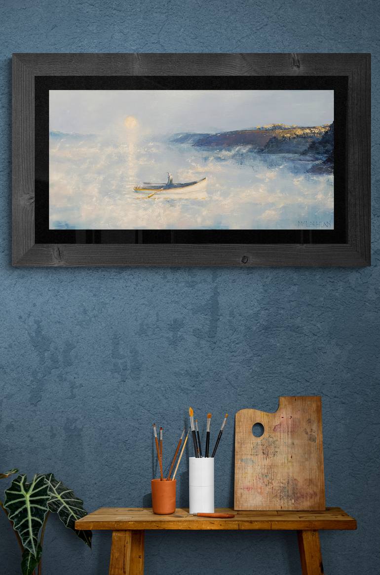 Original Impressionism Landscape Painting by Scott Mclachlan