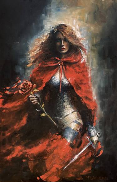 Original Impressionism Fantasy Painting by Scott Mclachlan