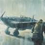 WWII pilots ‘scramble’ to Hurricanes.
(By kind permission of 'The Battle of Britain Memorial Trust'.
10% of the earnings will be donated to the trust).