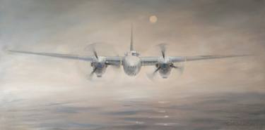 Original Fine Art Aeroplane Paintings by Scott McLachlan