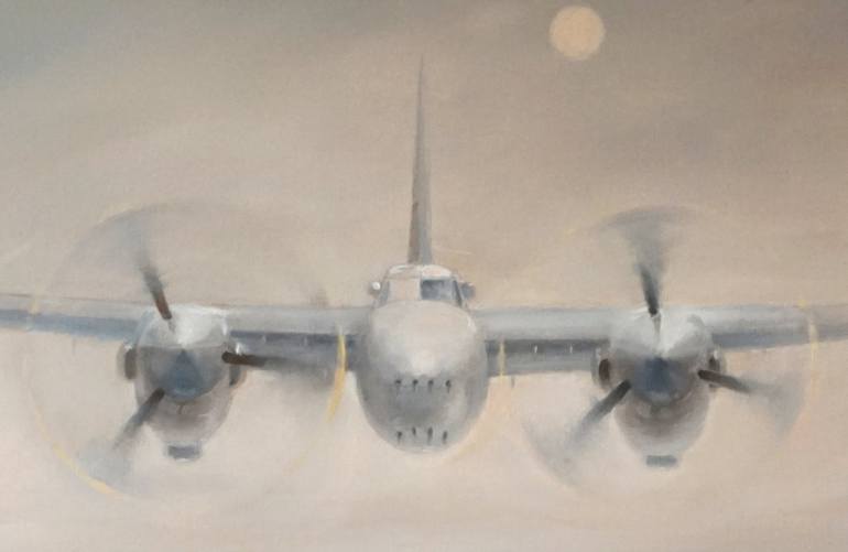 Original Aeroplane Painting by Scott McLachlan