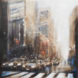 Busy Manhattan by Solveiga Artist