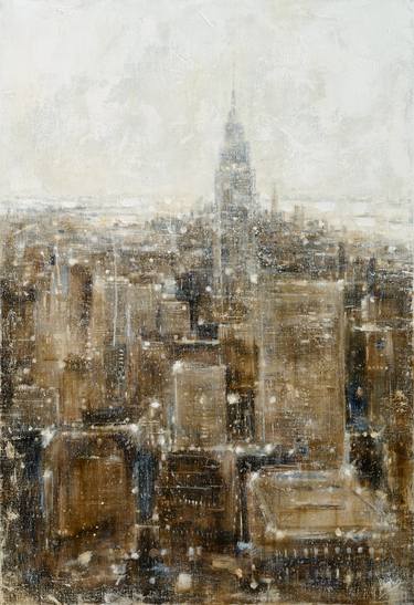 Original Figurative Architecture Paintings by Solveiga Chastres