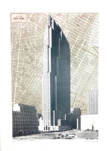 Original Architecture Printmaking by James Delaney